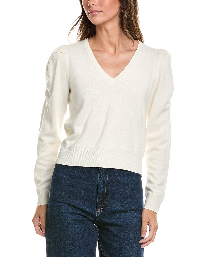 FRAME Denim | Womens | Frankie Wool & Cashmere-Blend Sweater | White