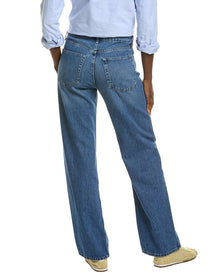 rag & bone | Womens | Lori Low-Rise Lwry Wide Leg Full Length Jean | Blue