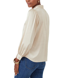 J.McLaughlin | Womens | Vienna Blouse | Tan