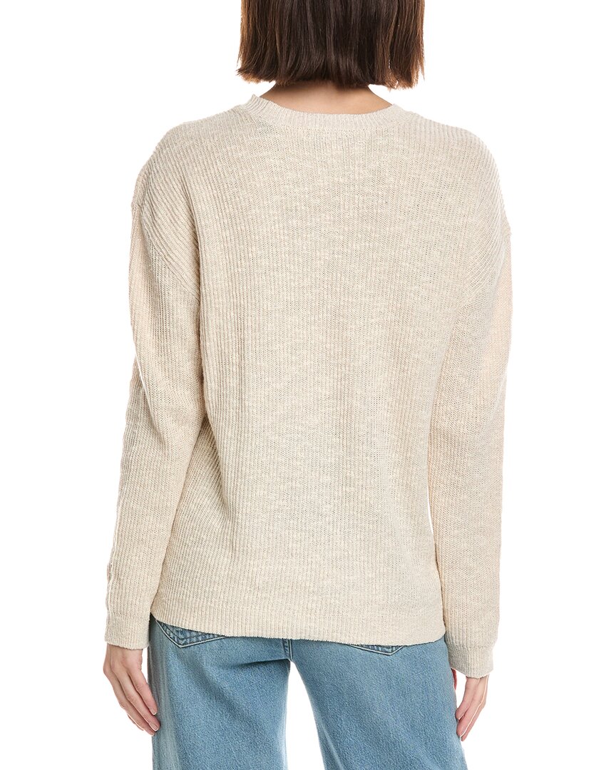 ATM Anthony Thomas Melillo | Womens | Pintuck Linen & Silk-Blend Sweater | White
