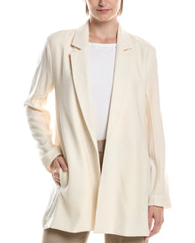 EILEEN FISHER | Womens | Long Blazer | White