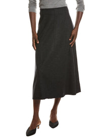 EILEEN FISHER | Womens | Wool Skirt | Gray
