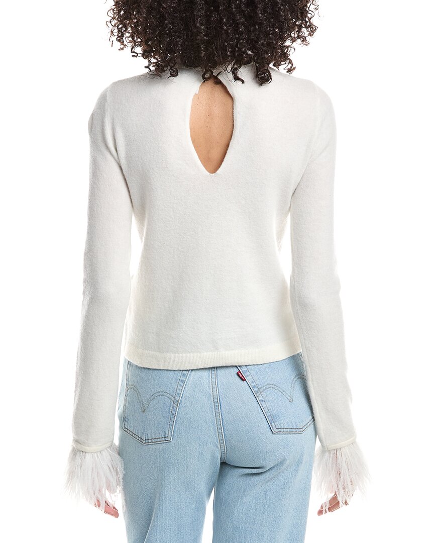 Marella | Womens | Addio Wool-Blend Sweater | White