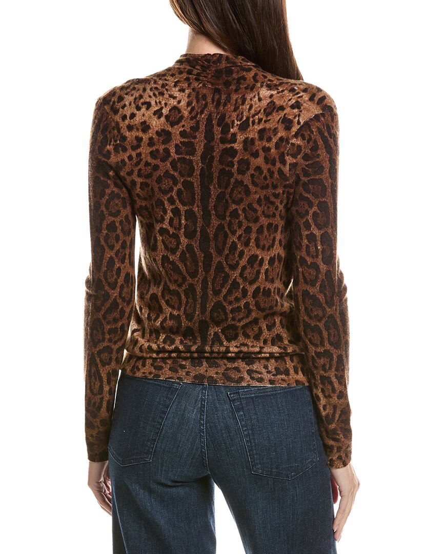 sofiacashmere | Womens | Sofia Cashmere Modern Faux Wrap Wool & Cashmere-Blend Sweater | Brown Multi
