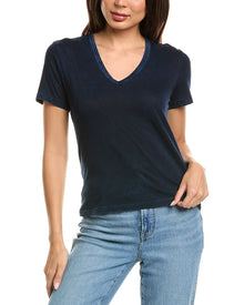 Cotton Citizen | Womens | Standard V-Neck T-Shirt | Navy