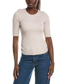 Michael Stars | Womens | Whitney Elbow Sleeve T-Shirt | Gray