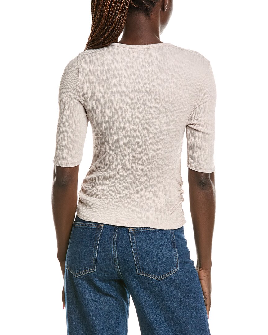 Michael Stars | Womens | Whitney Elbow Sleeve T-Shirt | Gray