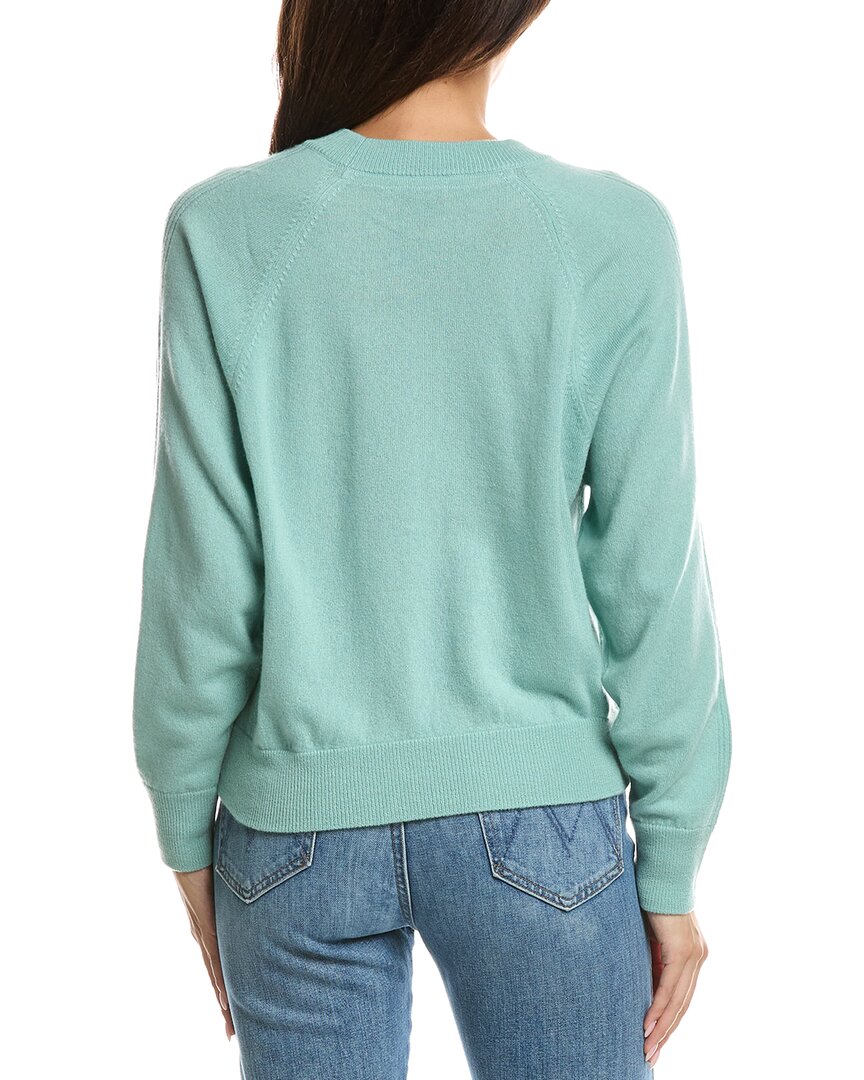 Forte Cashmere | Womens | Rib Trim 100% Cashmere Sweatshirt | Multi