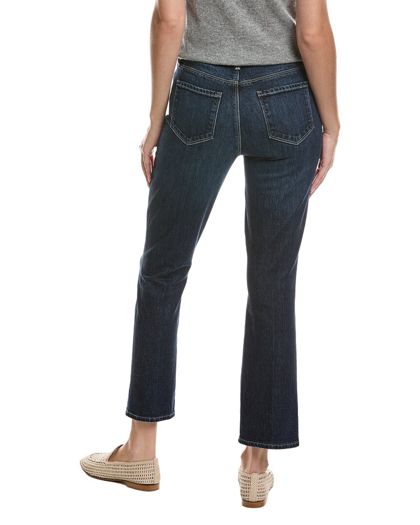 L'AGENCE | Womens | Mira Ultra High-Rise Crop Micro Boot | Blue