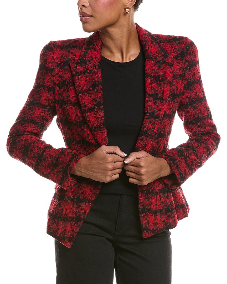 L'AGENCE | Womens | Kaisley Wool-Blend Blazer | Black