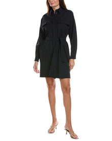 Weekend Max Mara | Womens | Tiberio Wool-Blend Dress | Navy