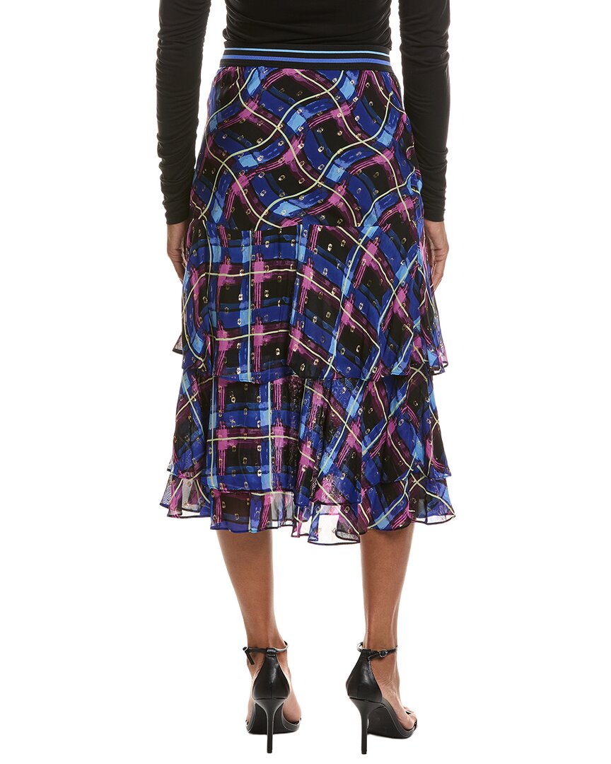 Diane von Furstenberg | Womens | Meg Skirt | blue multi