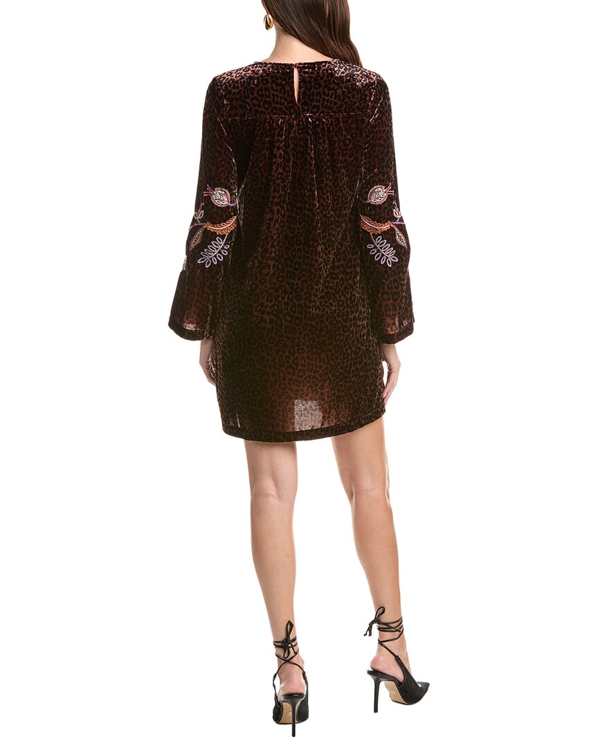 Johnny Was | Womens | Kimono Sleeve Swing Dress | Brown
