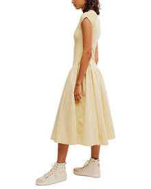 Free People | Womens | Afternoon Elegance Dress | Brown