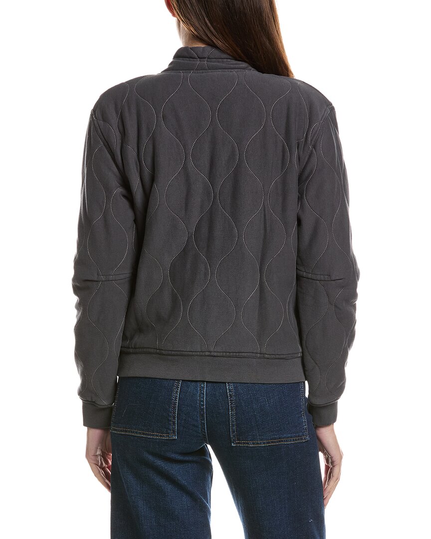 XCVI | Womens | Osment Quilted Bomber Jacket | Red