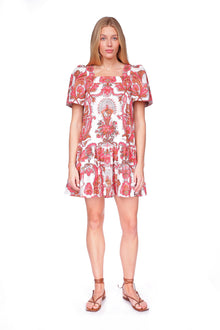 Janie Dress | Peacock Coral