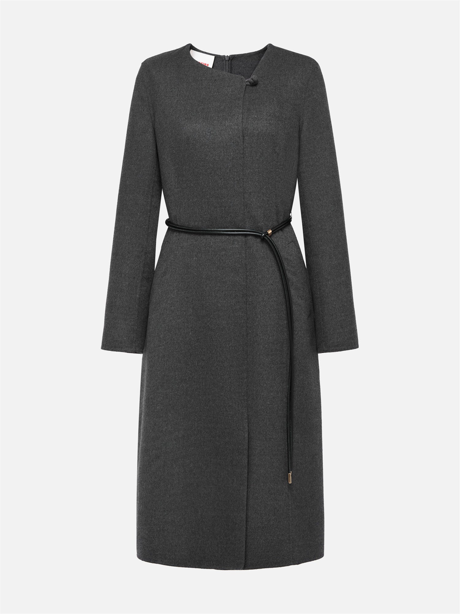 Office Commuter Straight Skirt | Grey