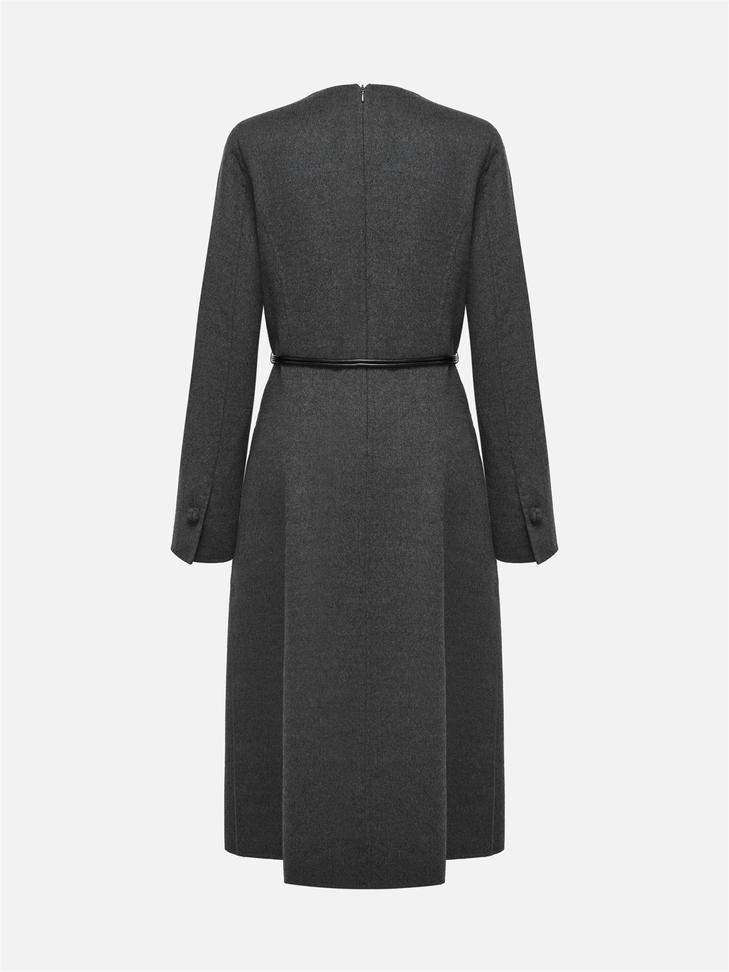 Office Commuter Straight Skirt | Grey