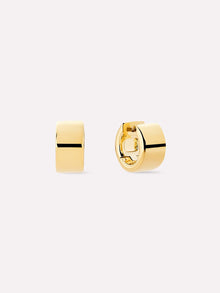 Eden Hoop Earrings | 14K Gold on Brass