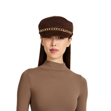 Marina Wool Cap | Chocolate