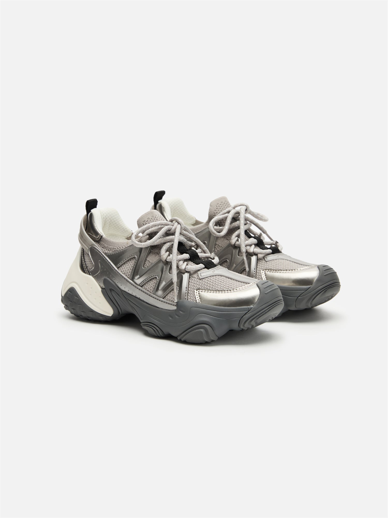 New Generation Light-Color Cool Running Shoes | Silver