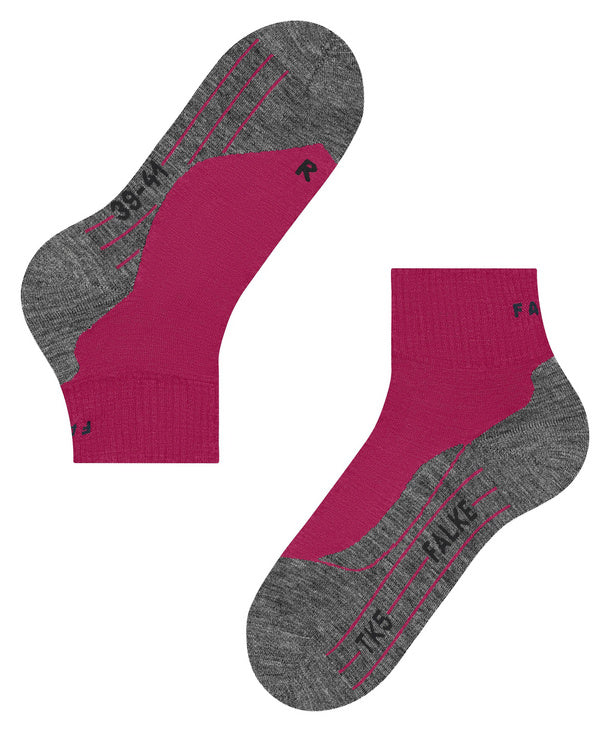 Womens | TK5 Wander Short Socks W | Red