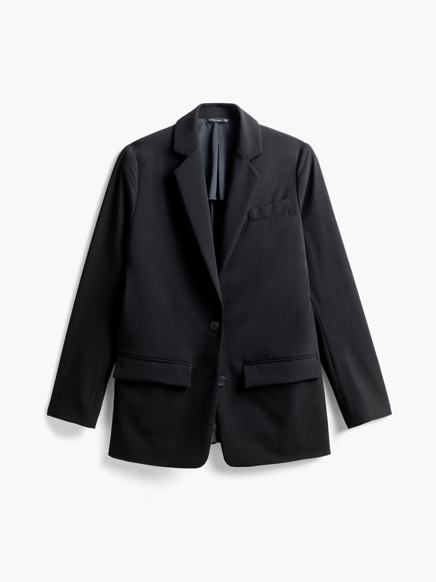 Women's Velocity Oversized Blazer - Black