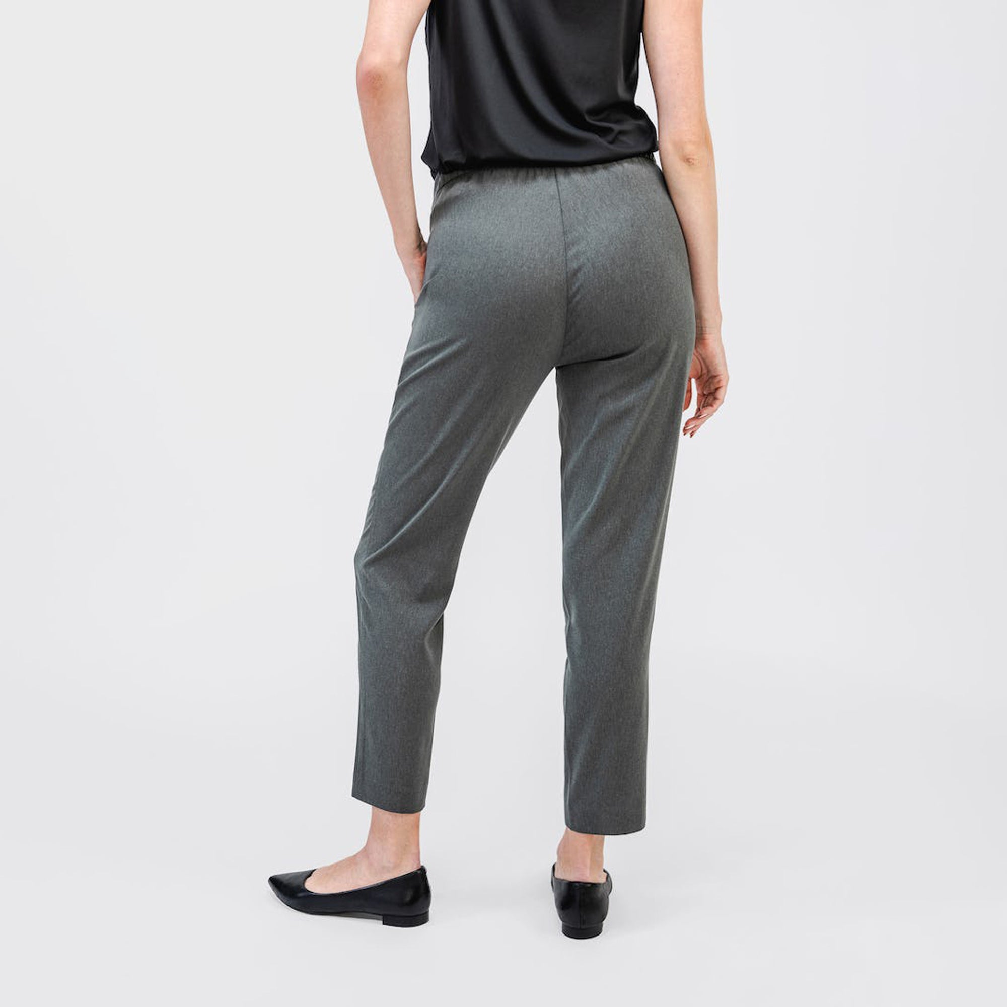 Women's Swift Drape Pant - Charcoal Heather