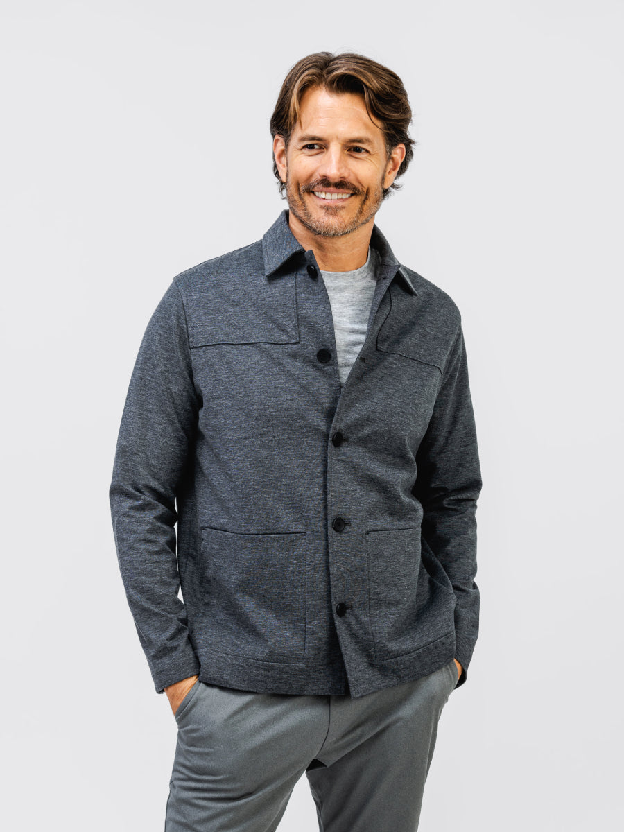 Men's Fusion Chore Coat - Charcoal Heather