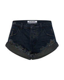 Bandits Low Waist Denim Shorts | Archived Fox Black