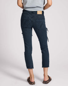 Freebirds Low Waist Rigid Skinny Denim Jeans - V2 | Fox Black