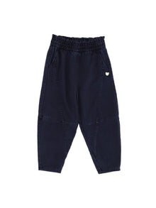 Girls | Gabardine Jogging Pants | Dark Blue