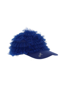 Girls | Baseball Cap With Bow | Electric Blue