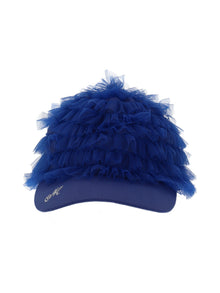 Girls | Baseball Cap With Bow | Electric Blue