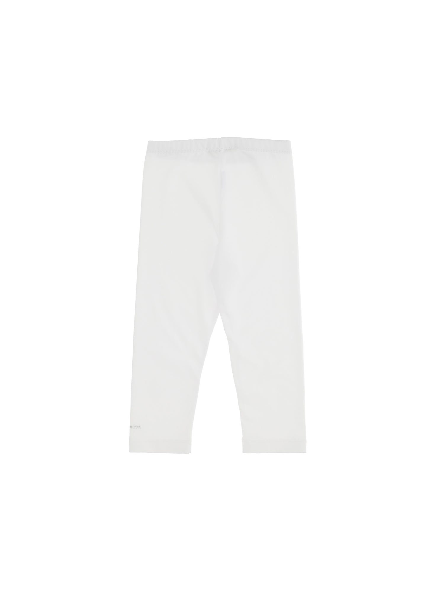 Girls | Logo Jersey Leggings | White