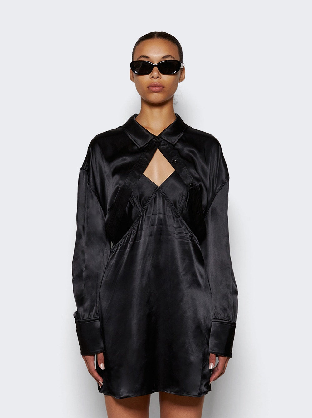 Women | alexanderwang | Re-styled Bolero And Slip Dress | Black