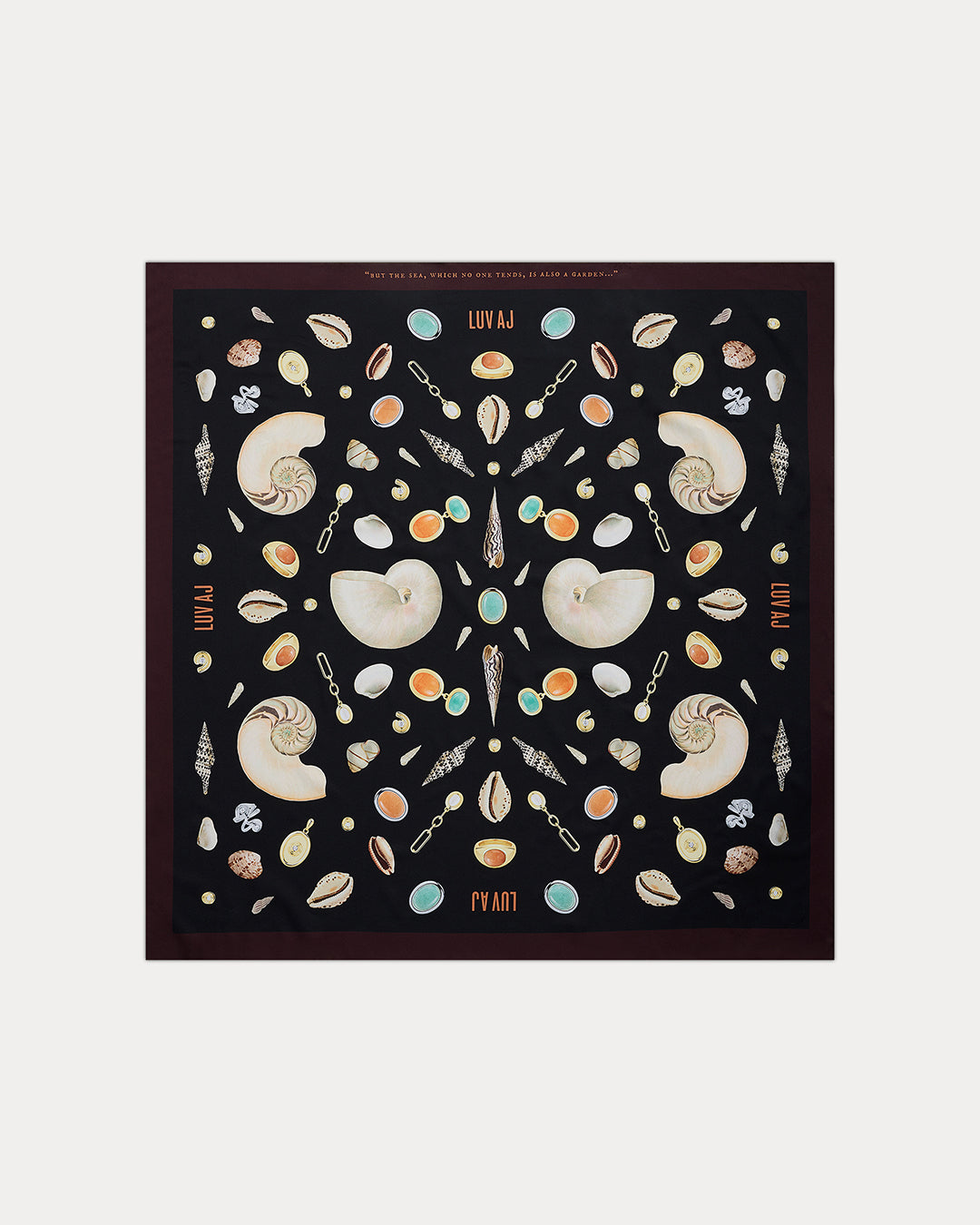 The Night Swim Scarf | Black