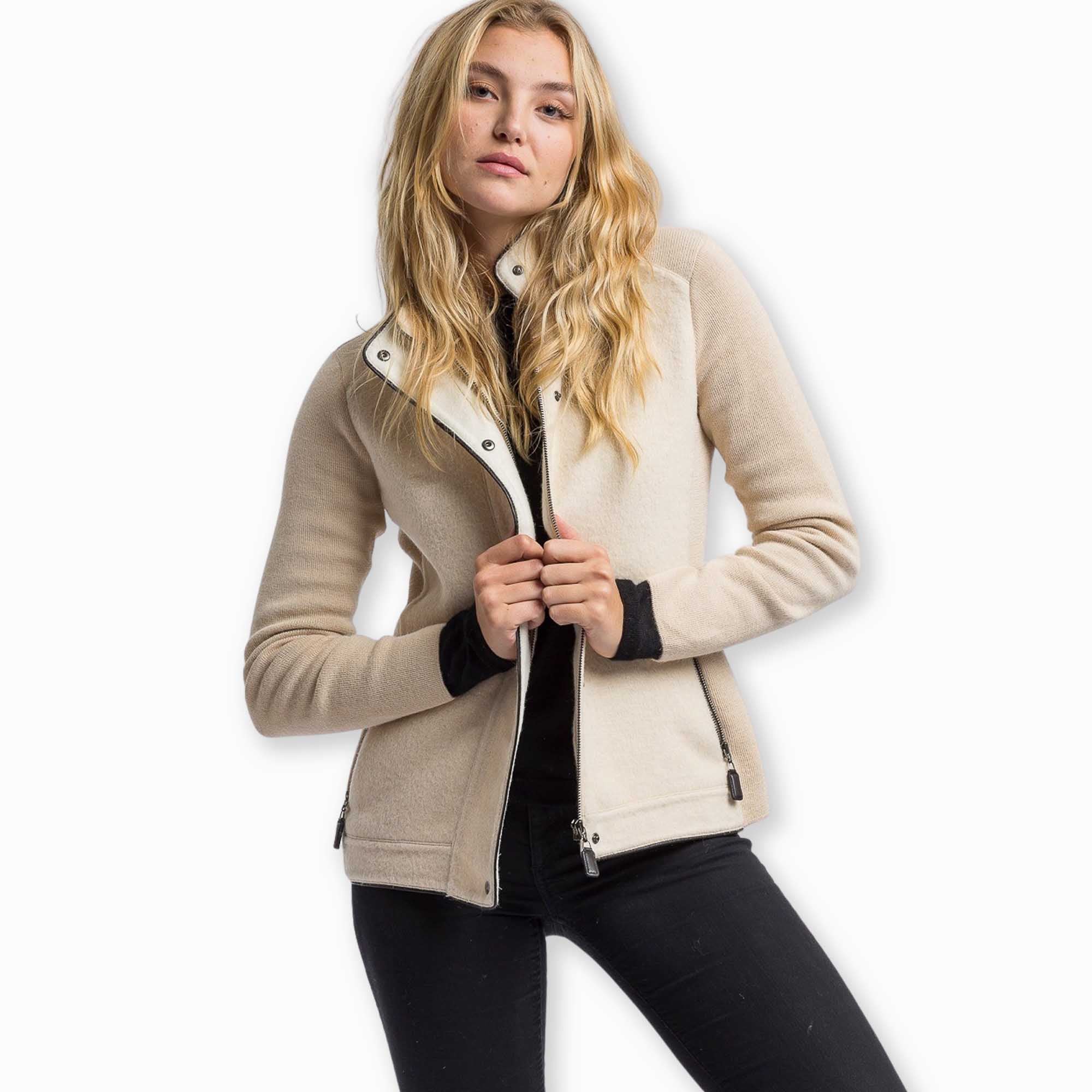 Women | Gia Jacket | Light Beige