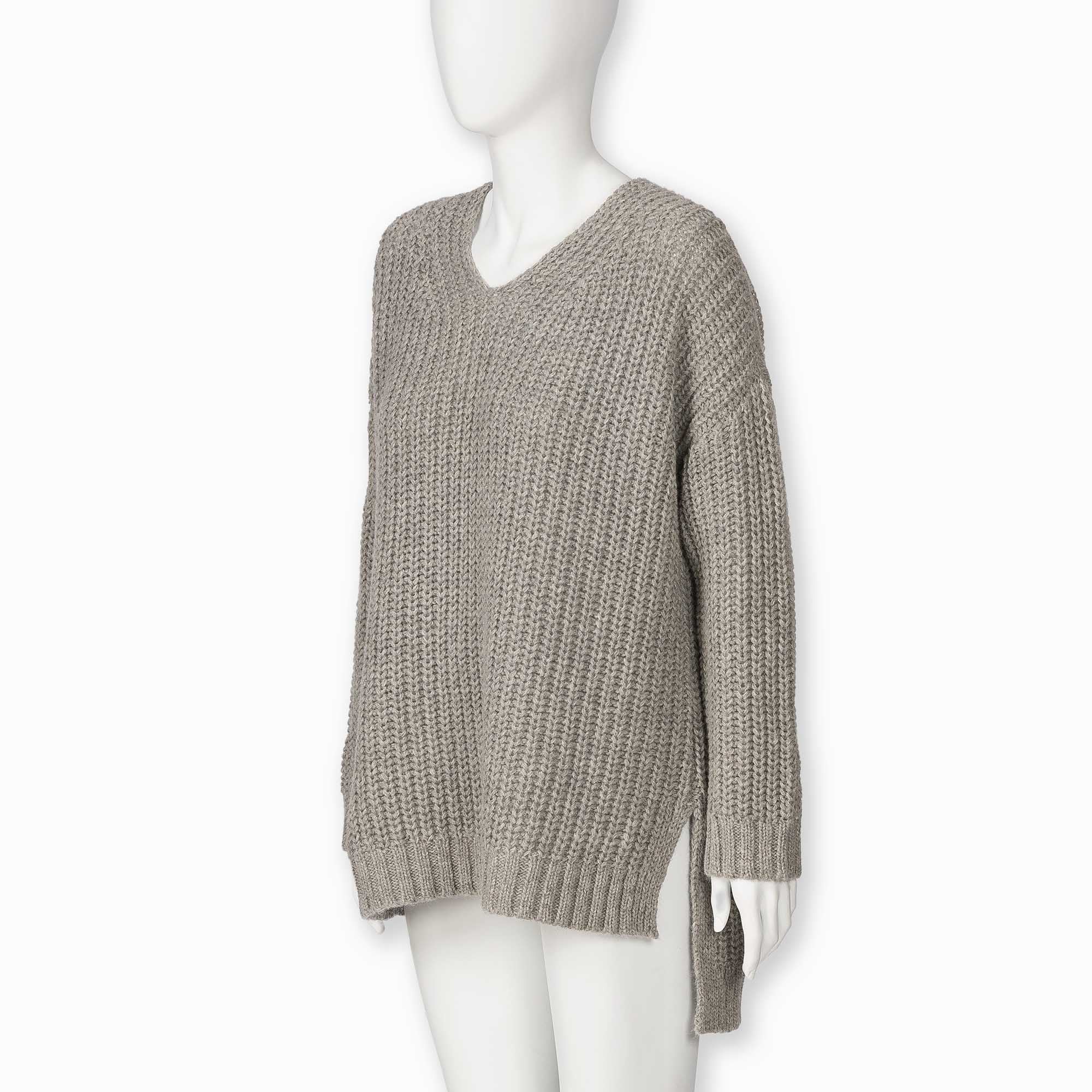 Womens | Oversized Sweater | Light Grey