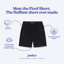 Sherpa Fleece Lounge Shorts | Black