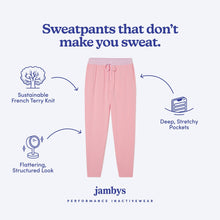 Modal French Terry Lounge Pants | Flamingo/Taffy