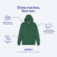 Modal French Terry House Hoodie | Hunter Green