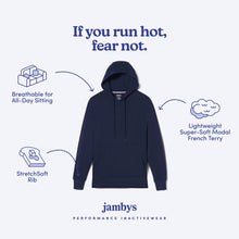 Modal French Terry House Hoodie | Navy