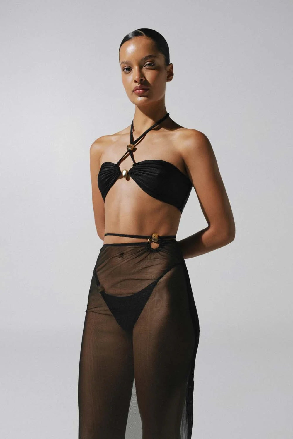 Sweet Jane Maxi Pareo | Black Panther