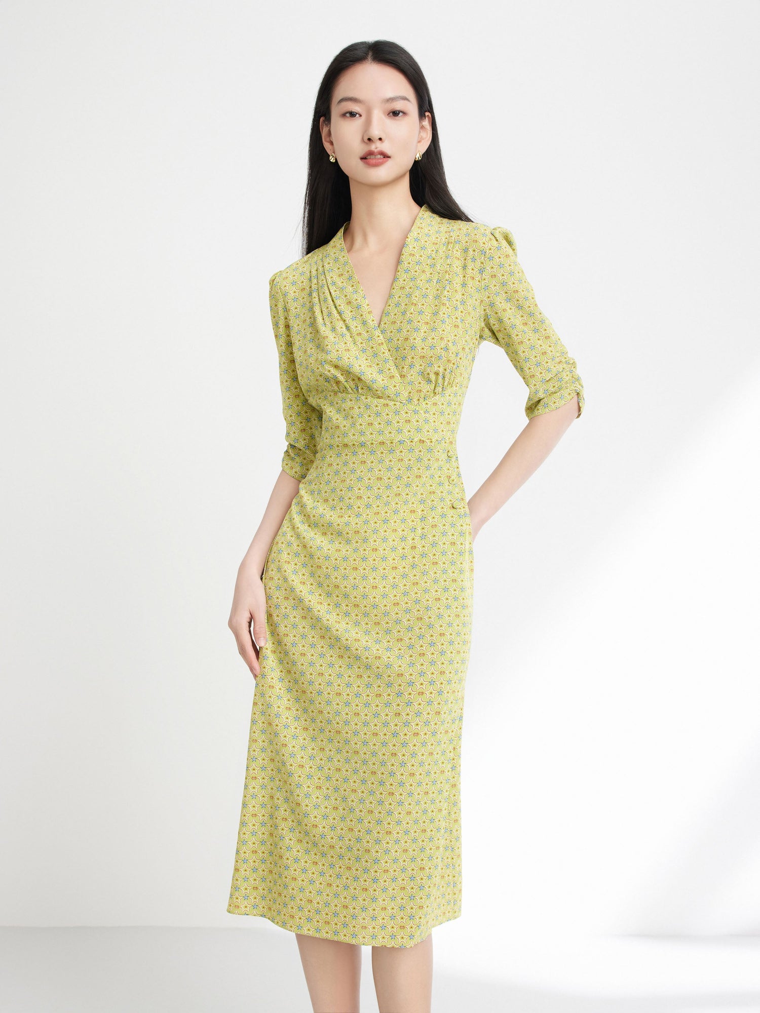 Floral Dress | Green