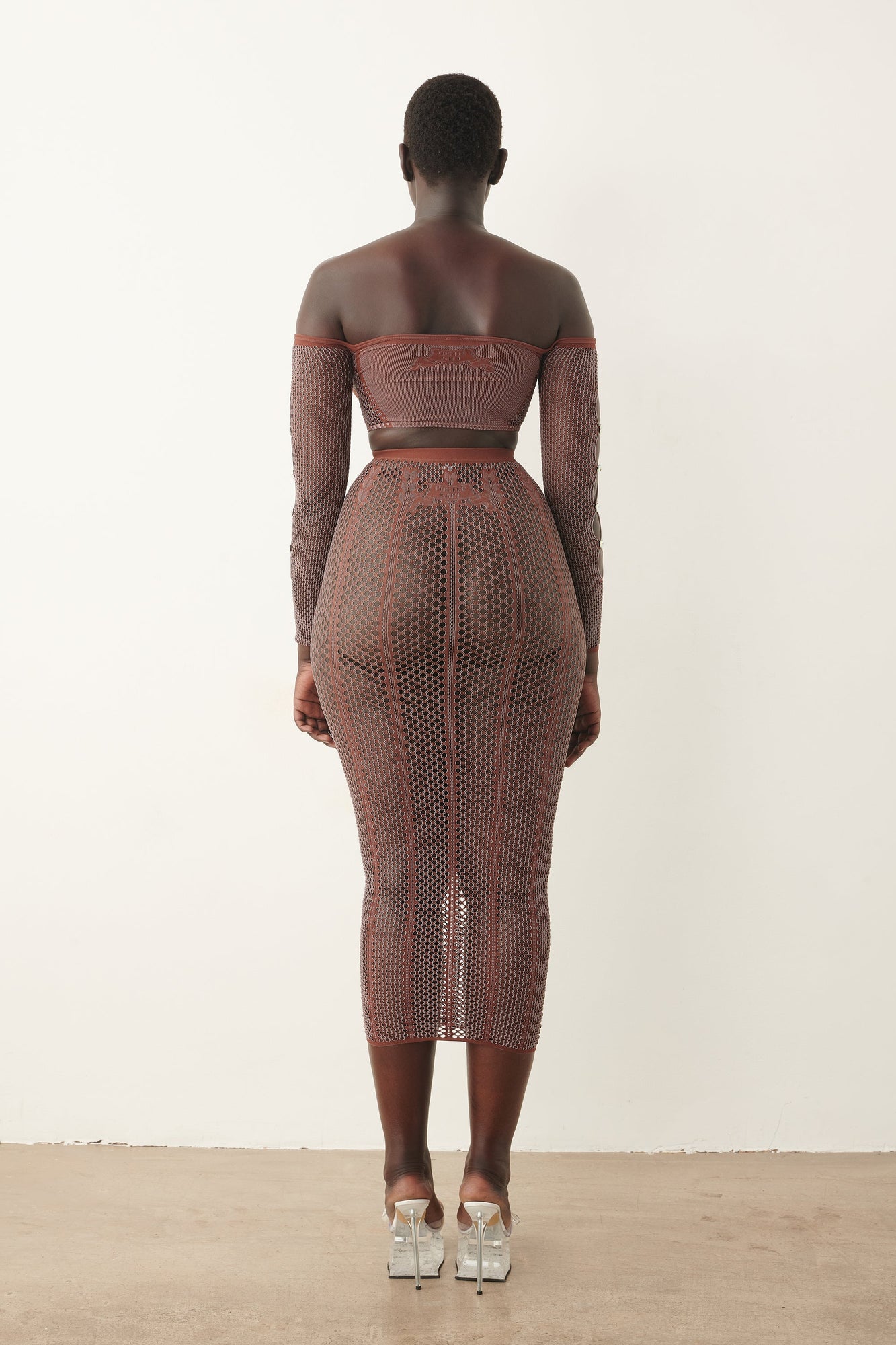Fortune Skirt | Old Money Brown