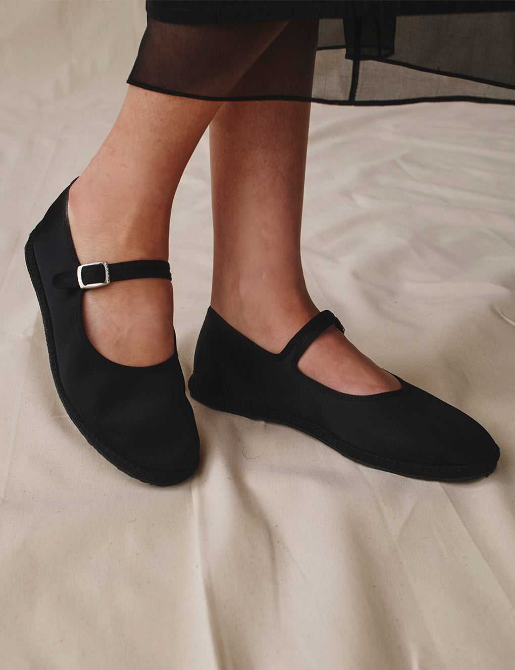 Womens | Drogheria Crivellini For Attersee - The Satin Mary Janes | Black