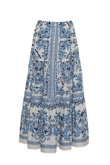 Melanie Skirt | Saltaire Light Blue