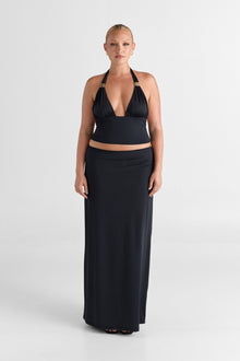 Cleo Maxi Skirt | Black