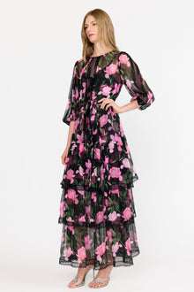Nina Dress | Onyx Florette